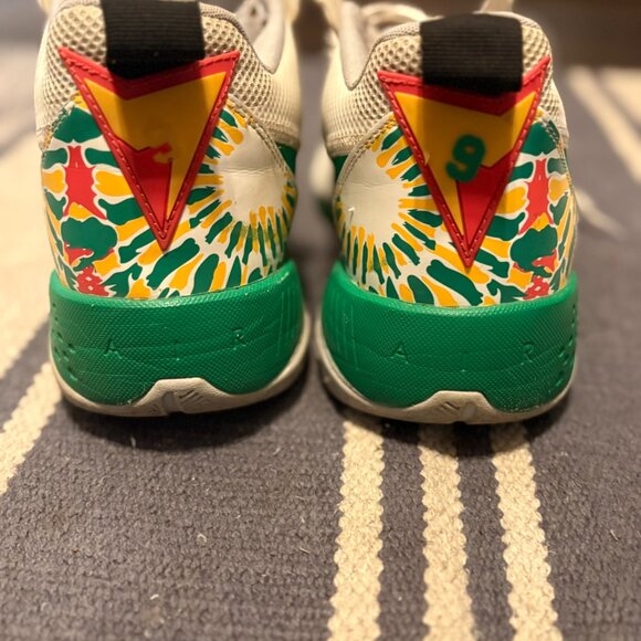 Nike Air Jordan Zoom 92 White Lucky Green Sneakers CK9183-103 - Picture 2 of 7